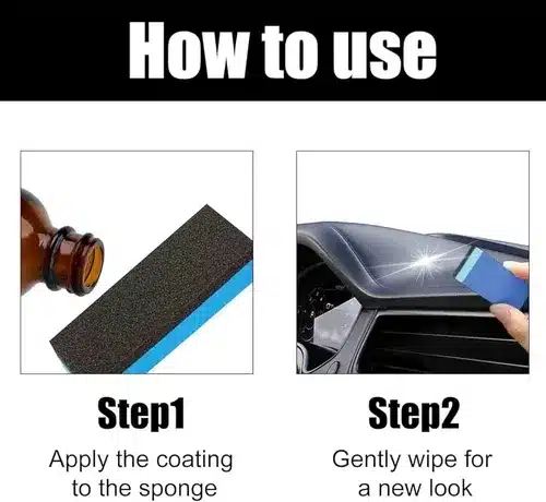 Car Interior Plastic Trim Restorer
