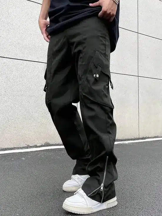 Men's Oversized Cargo Utility Pants
