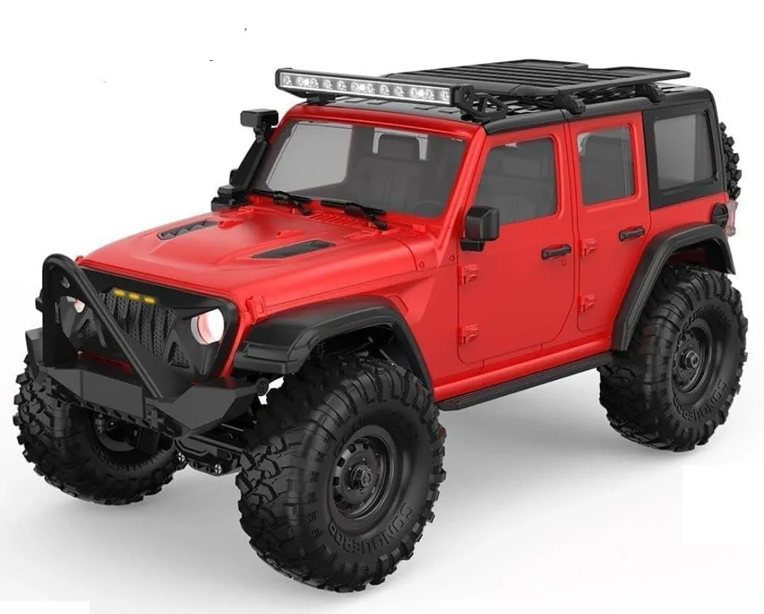 Red Off Road RC Jeep
