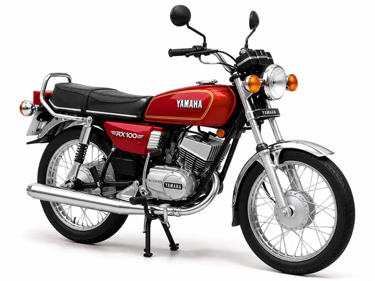 Yamaha RX100 Diecast Motorcycle Model