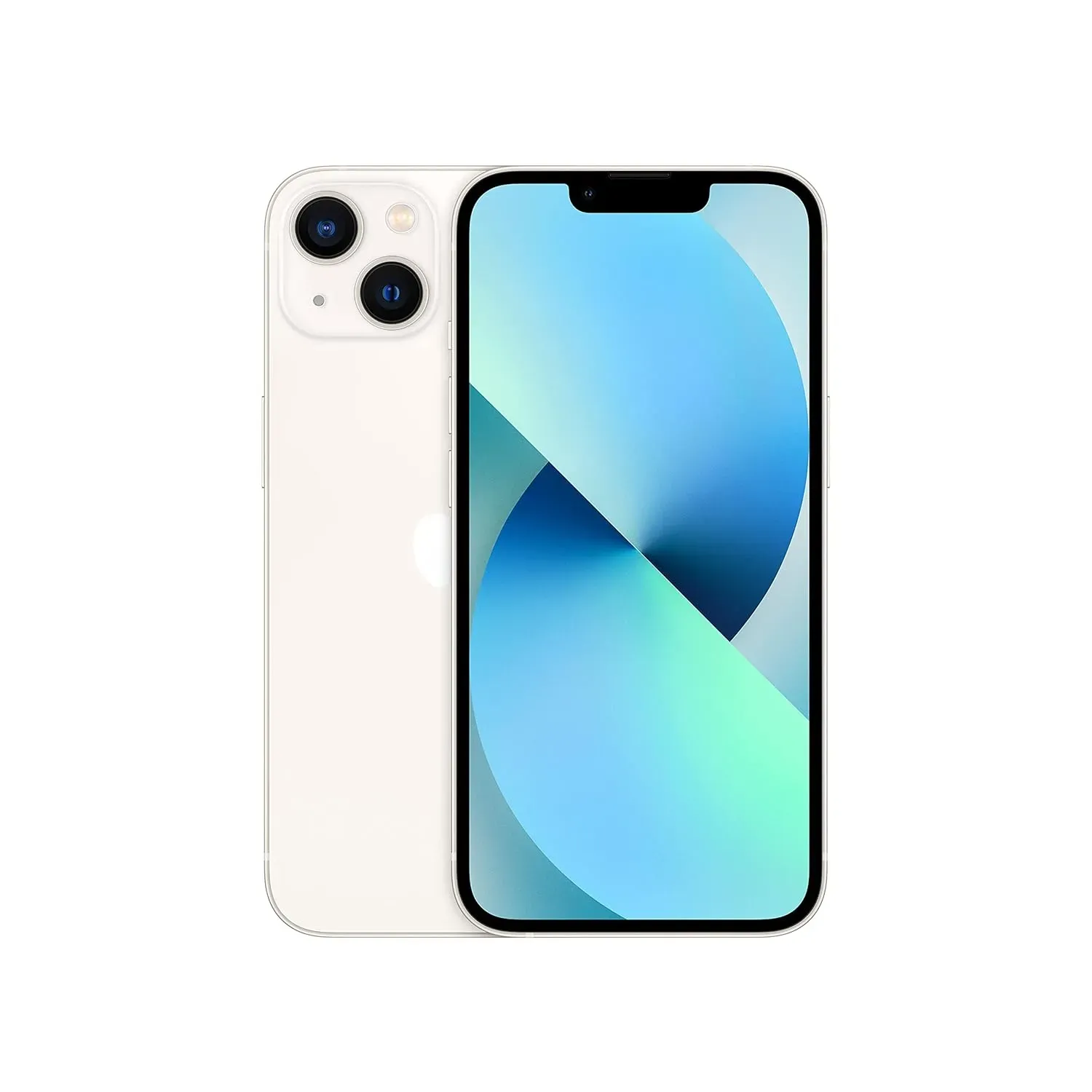 Elegant White Dual Camera Smartphone