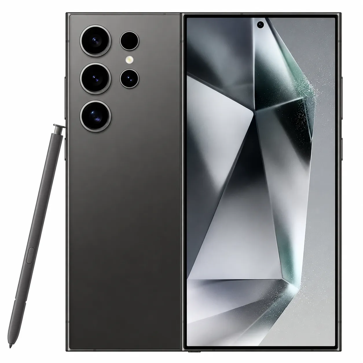 Premium Black Stylus Smartphone